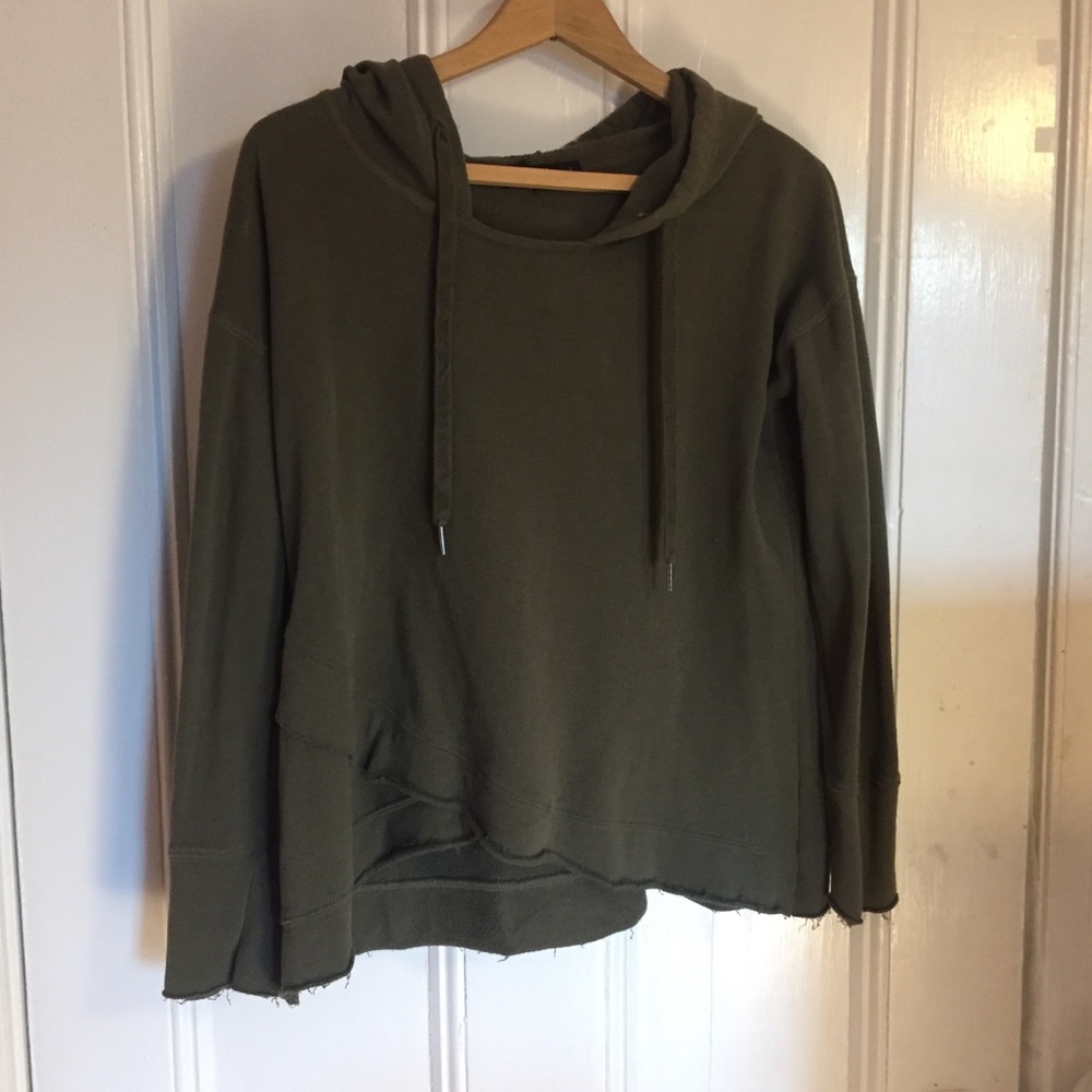 👌3/$12👌 Asymmetric Hem Hoodie Sweatshirt